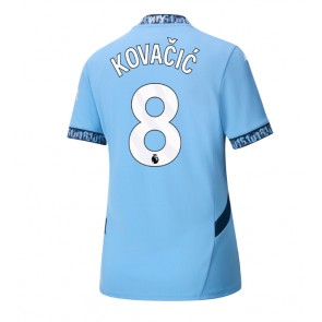 Manchester City Mateo Kovacic #8 Domaci Dres za Ženska 2024-25 Kratak Rukavima